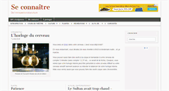 Desktop Screenshot of mieux-se-connaitre.com